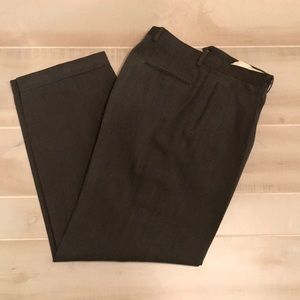 Giorgio Armani dress pants 44-38 gray green
